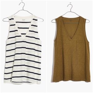 Madewell Whisper Tanks & Tees Bundle